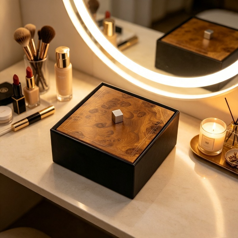 Luxury Watch Storage - Italienische Luxus-Uhrenorganizer aus Edelstahl, Schmuckbox mit