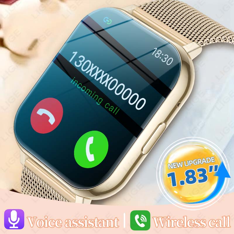 Luxury Watch Hd - LIGE 2026 Smartwatch Android Telefon 1,83