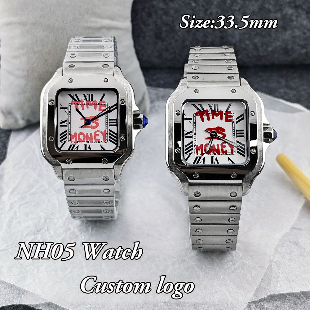 Luxury Watch Quality - Neue NH05 Square Watch Time is