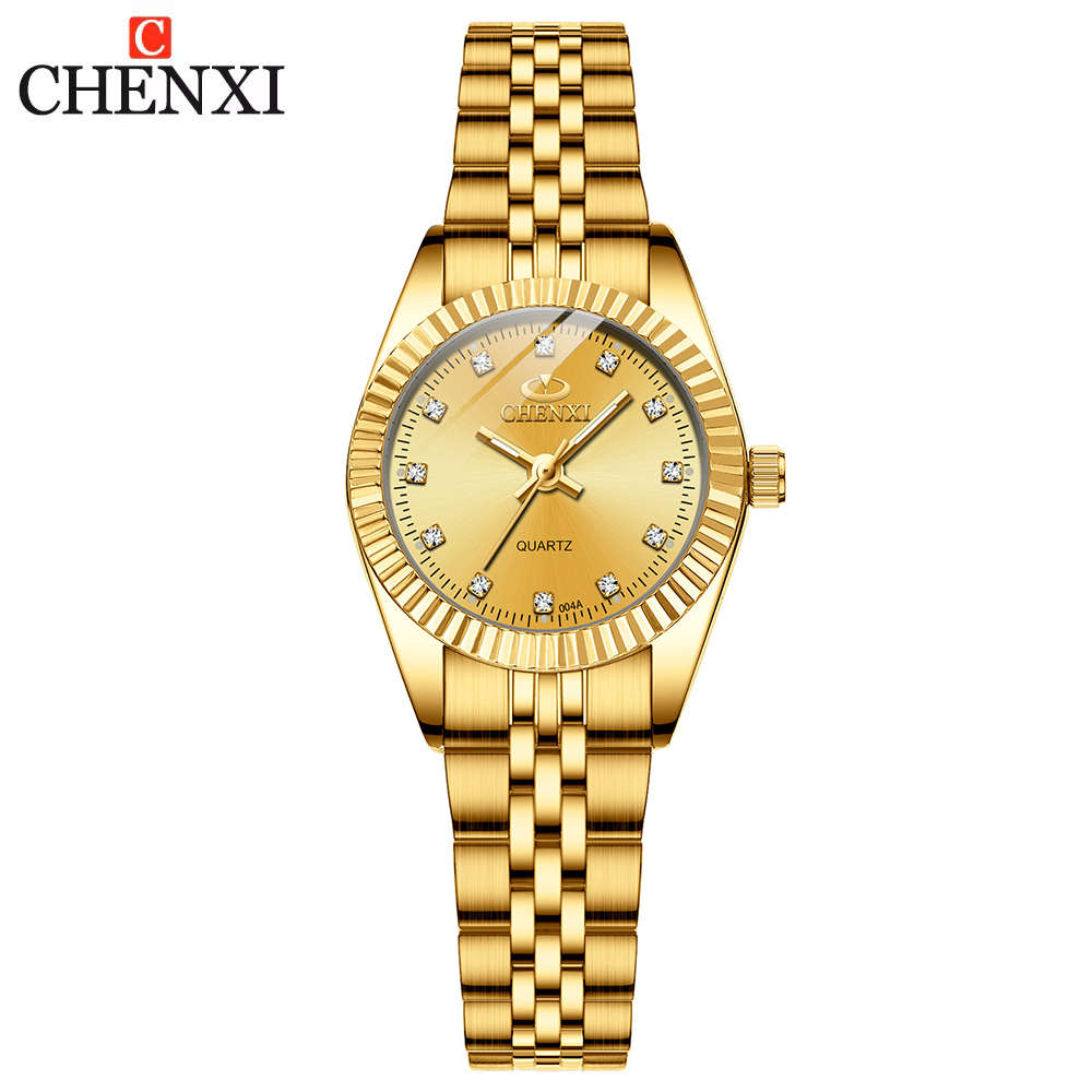 Luxury Watch Quality - CHENXI Heißer Verkauf Luxus Damen Goldene