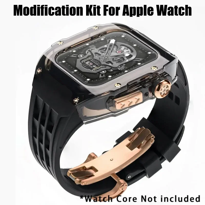 Luxury Watch Apple - Luxus-Gletscher-Modifikation skit für iwatch Serie 8