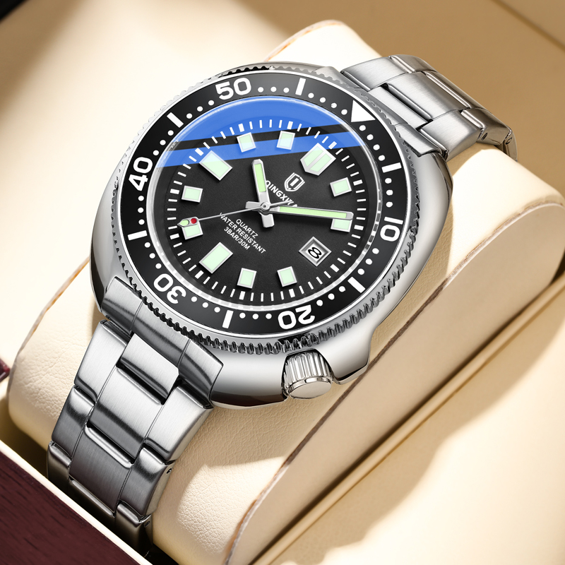 Luxury Watch Hd - QINGXIYA Herrenuhren Top-marke Luxus Edelstahl Wasserdicht
