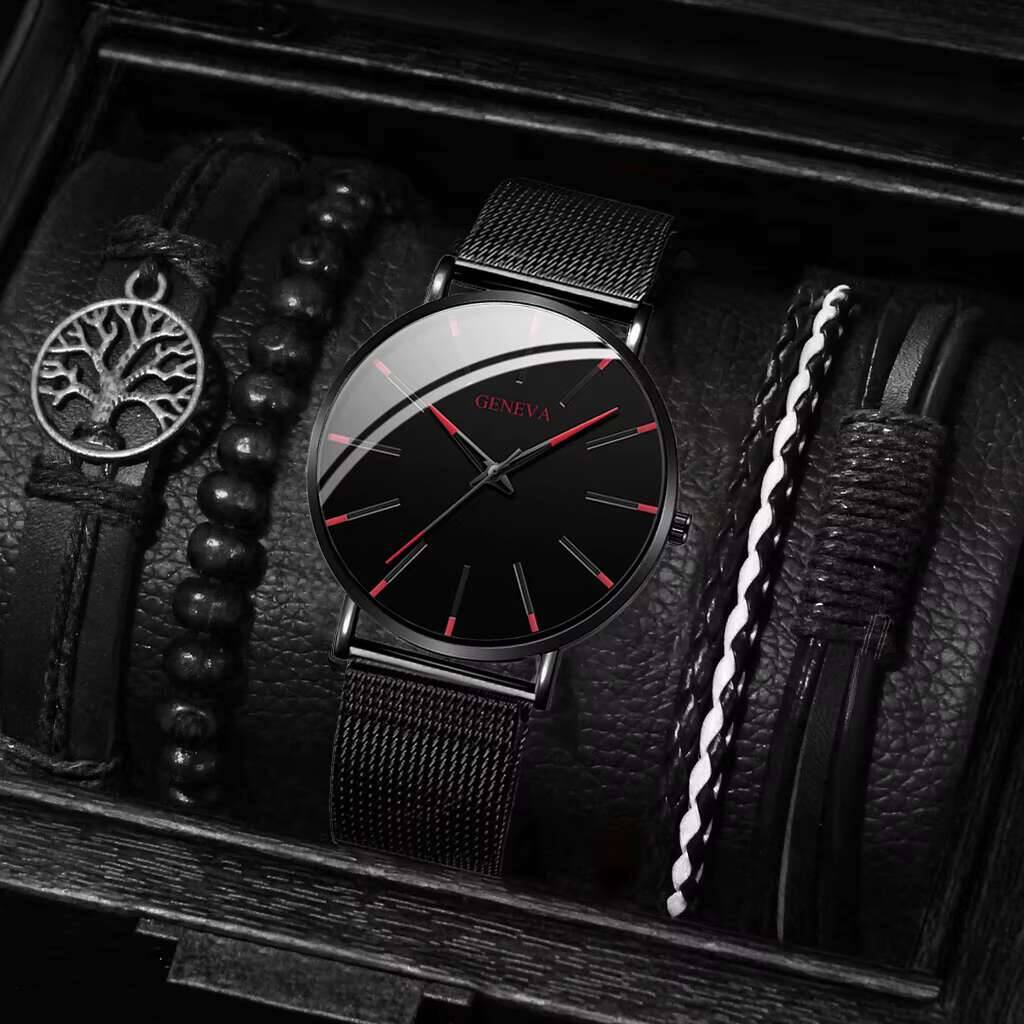 Luxury Watch Storage - 5 Teile/satz Mode herren Uhr Luxus