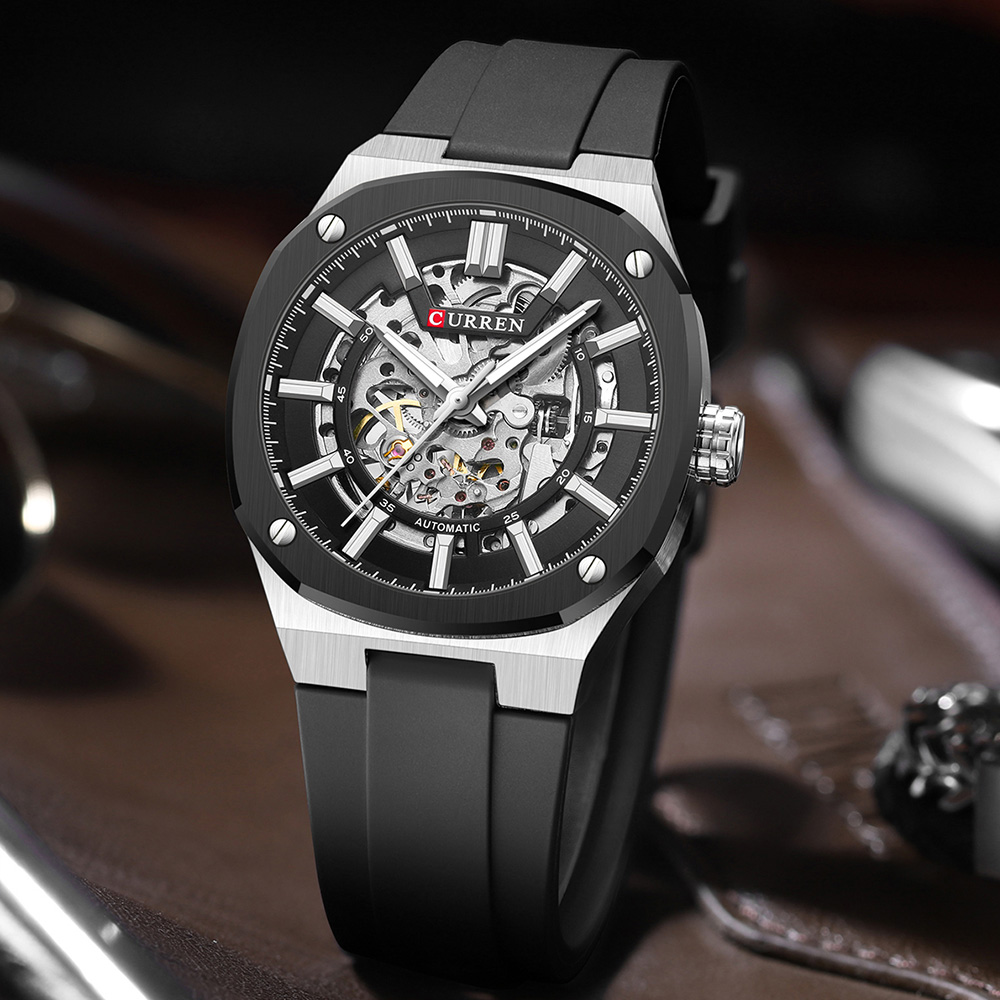 Luxury Watch Apple - 2025 CURREN Neue Männer Mechanische Uhr