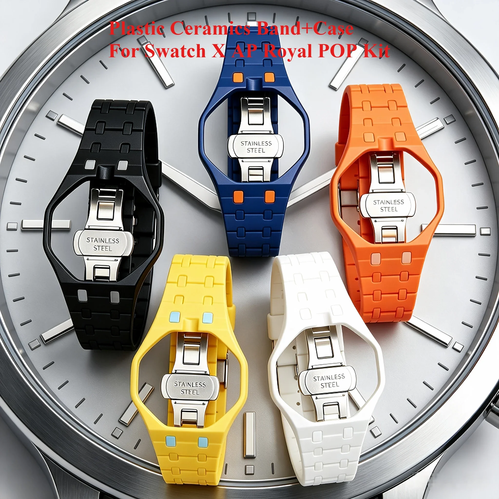 Luxury Watch Straps - Luxus-Modifikationskit für Swatch X AP Royal