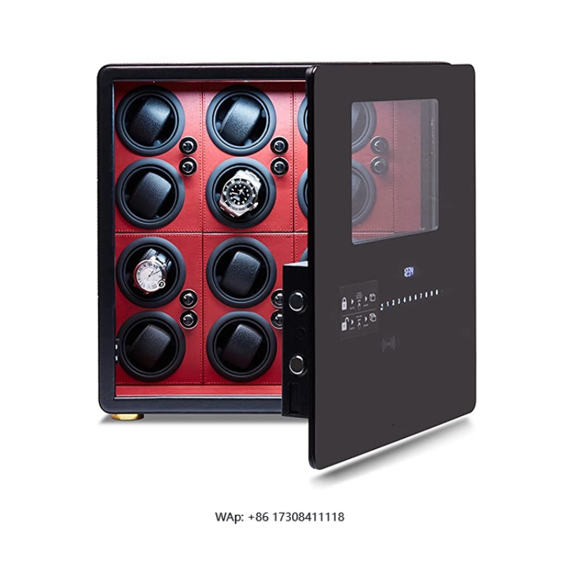 Luxury Watch Storage - Luxuriöse Uhrenbeweger-Box mit 12 Automatik-Rotoren und