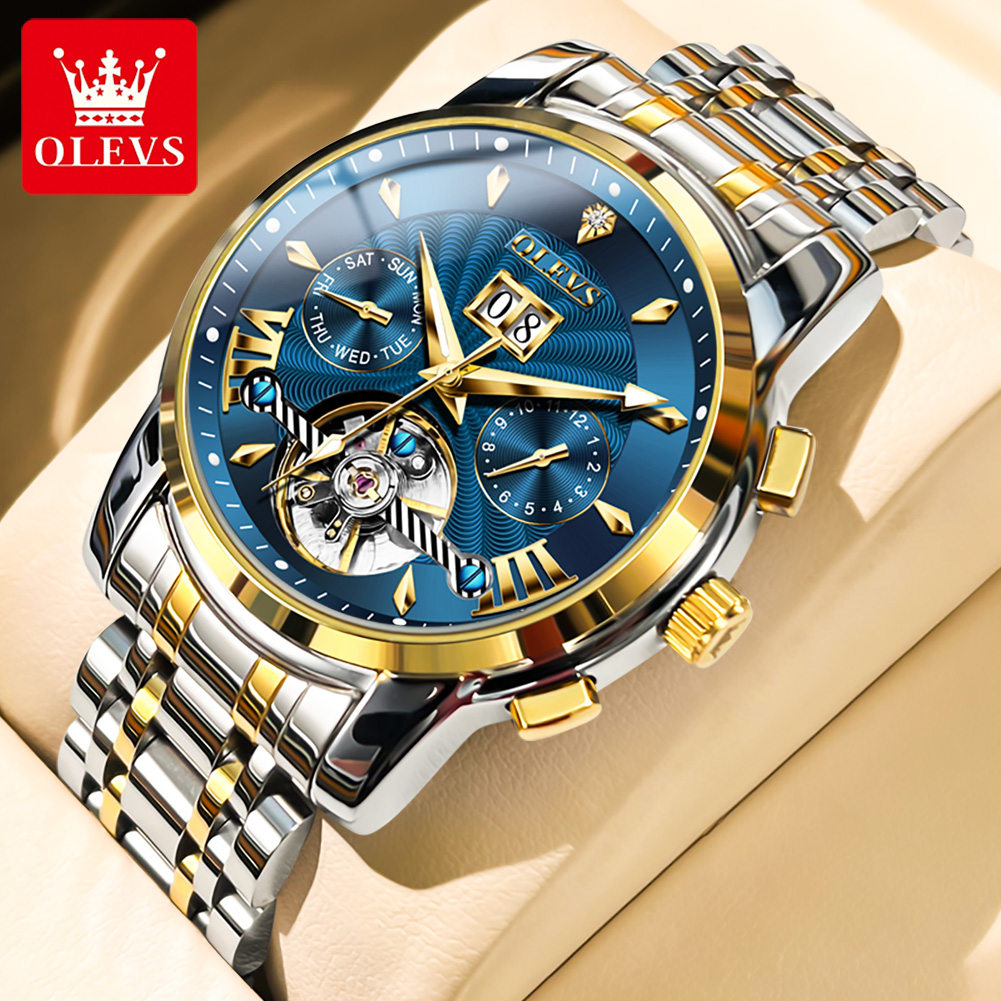 Luxury Watch Straps - OLEVS Männer Uhren Luxus Mode Feine