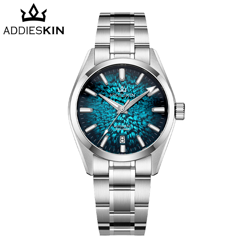 Dress Watch Ultra Thin - Addieskin K003 Ultradünne Dressuhr für Herren,