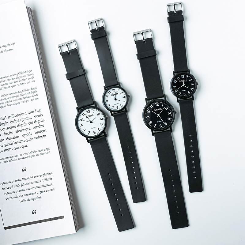 Luxury Watch Quality - Einfache schwarze Uhr Quarzuhren für Frauen