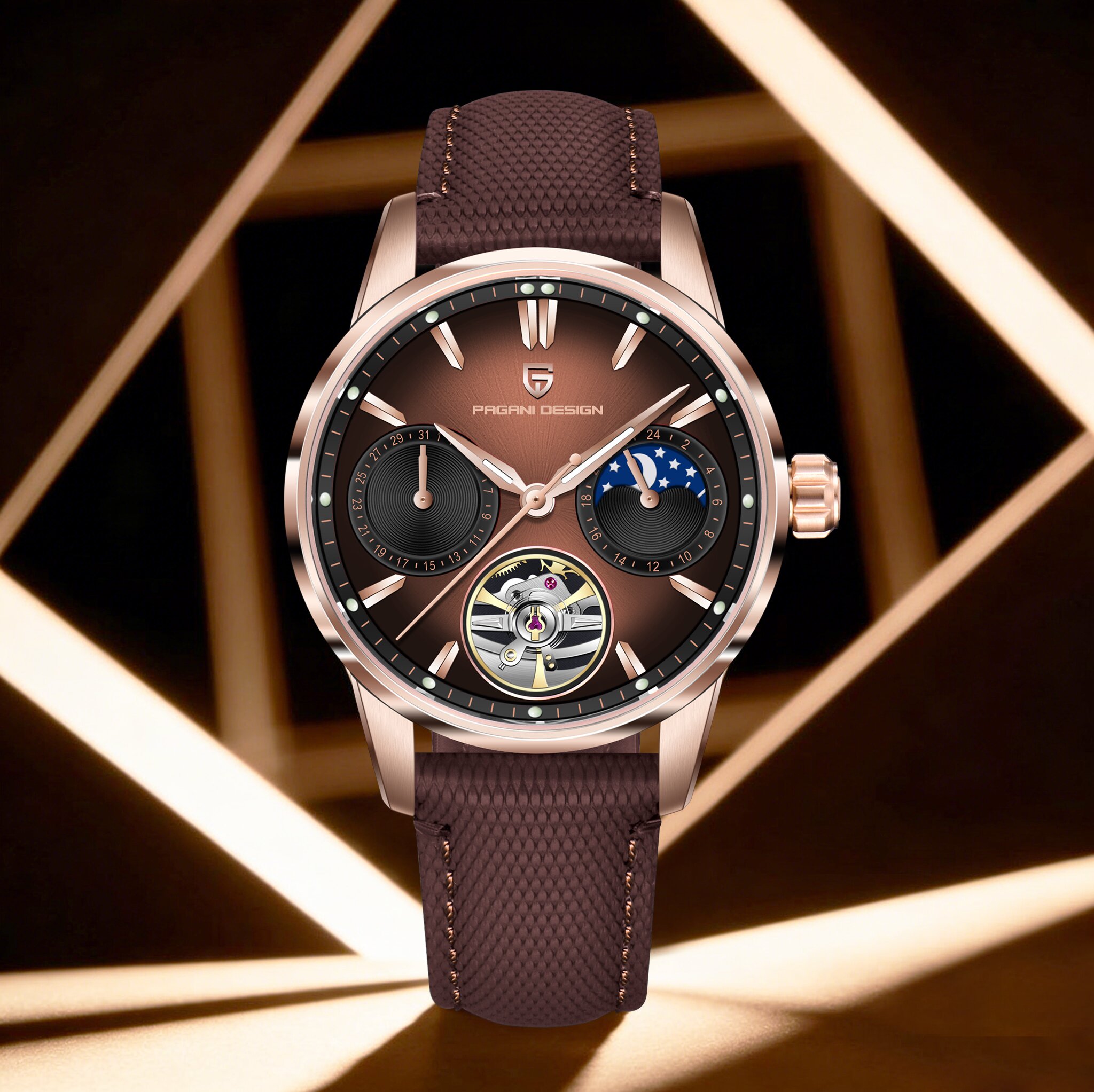 PAGANI DESIGN Limited Edition  – Moonphase Complication Watch Bewertung und Preis