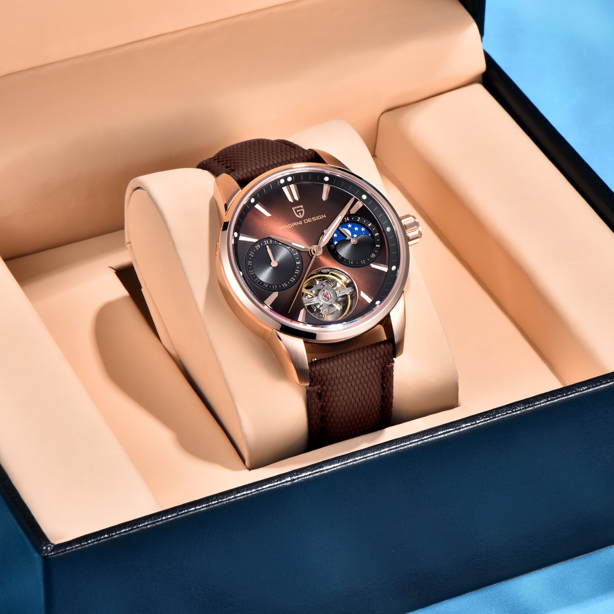 PAGANI DESIGN Limited Edition  – Moonphase Complication Watch Bewertung und Preis