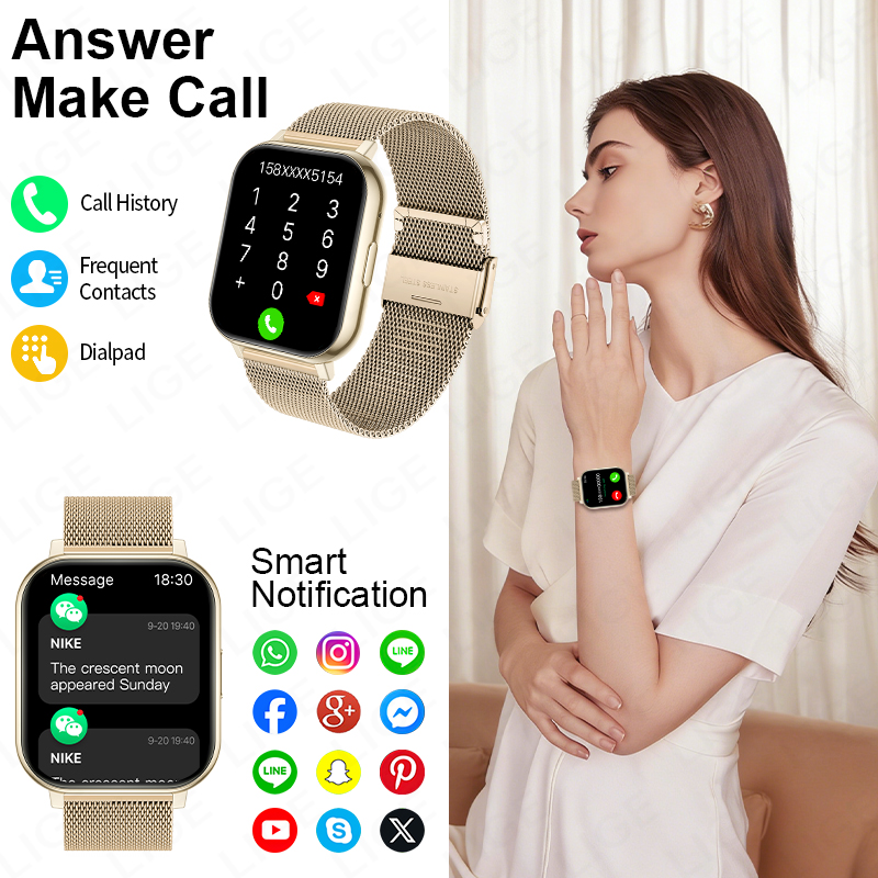LIGE 2026 Smartwatch Android T – Luxury Watch Hd Bewertung und Preis