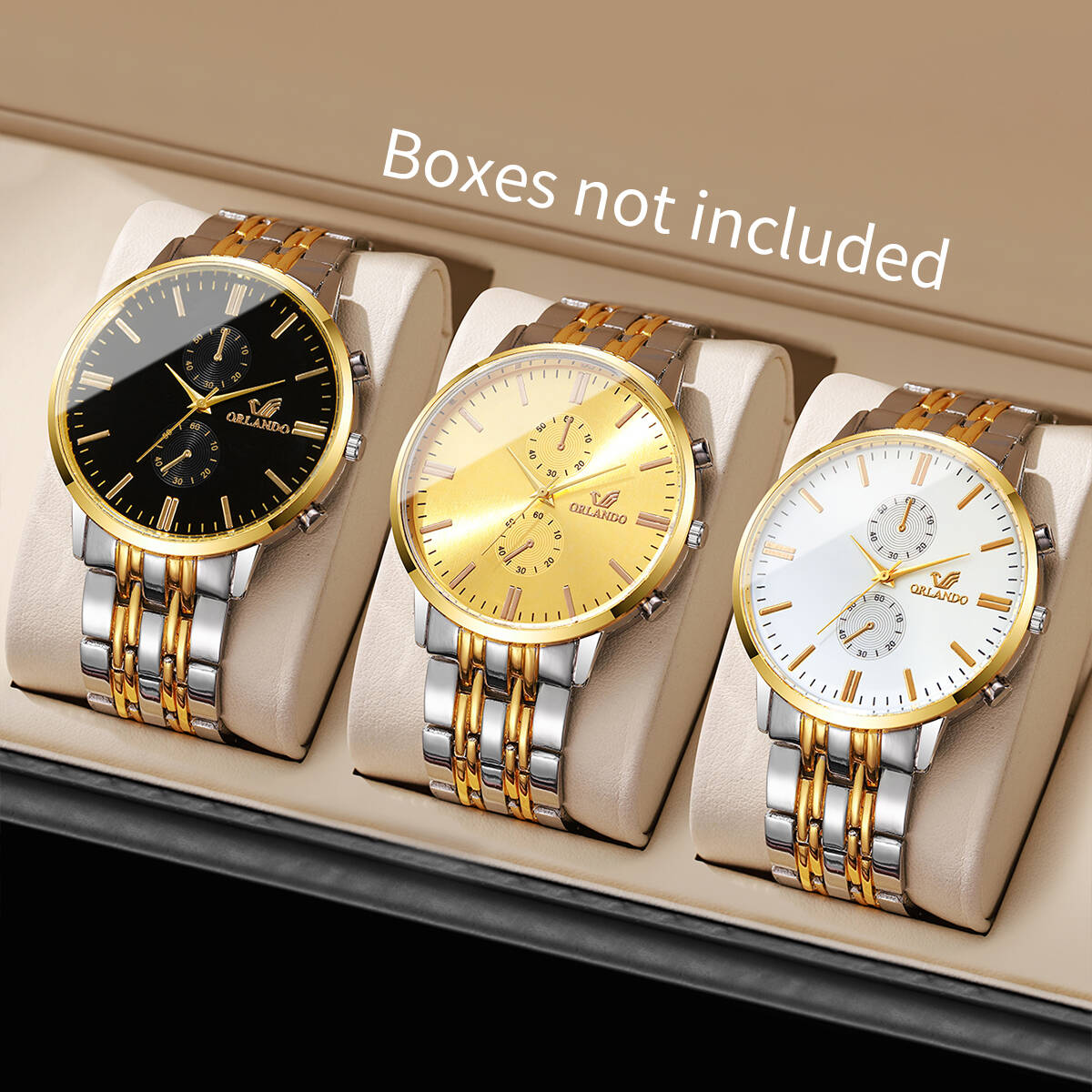 3 Teile/satz Mode Männer Busin – Luxury Watch Storage Bewertung und Preis