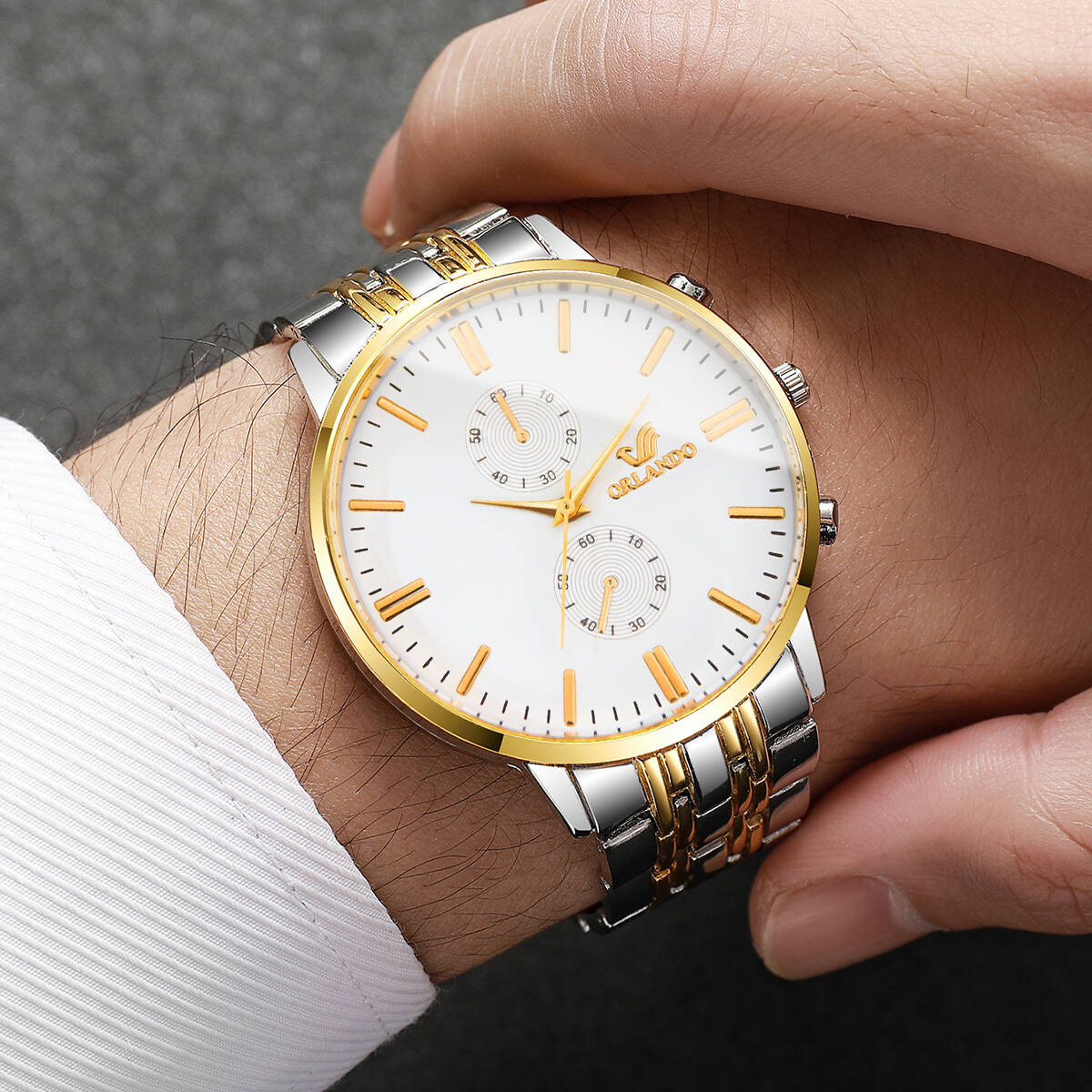 3 Teile/satz Mode Männer Busin – Luxury Watch Storage Bewertung und Preis