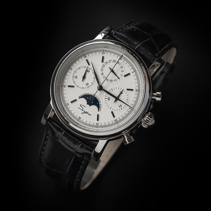 Sugess mechanische Männer Uhr  – Moonphase Complication Watch Bewertung und Preis