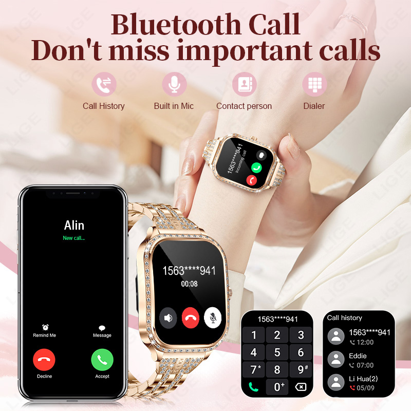 Neue Luxus-Smartwatch für Dame – Luxury Watch Hd Bewertung und Preis