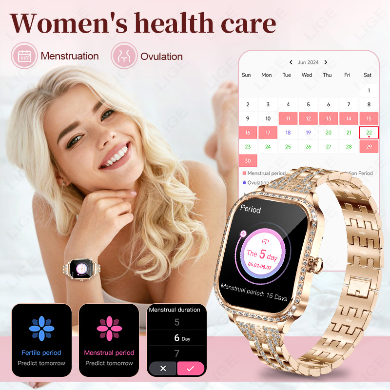 Neue Luxus-Smartwatch für Dame – Luxury Watch Hd Bewertung und Preis