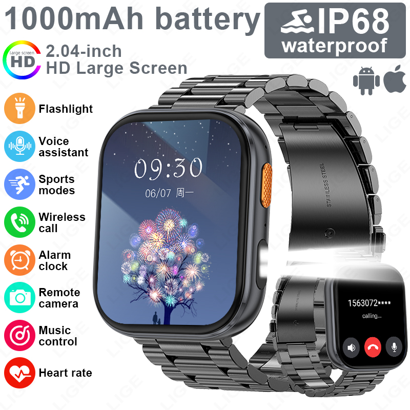 LIGE Neue Militär Outdoor 1000 – Luxury Watch Hd Bewertung und Preis