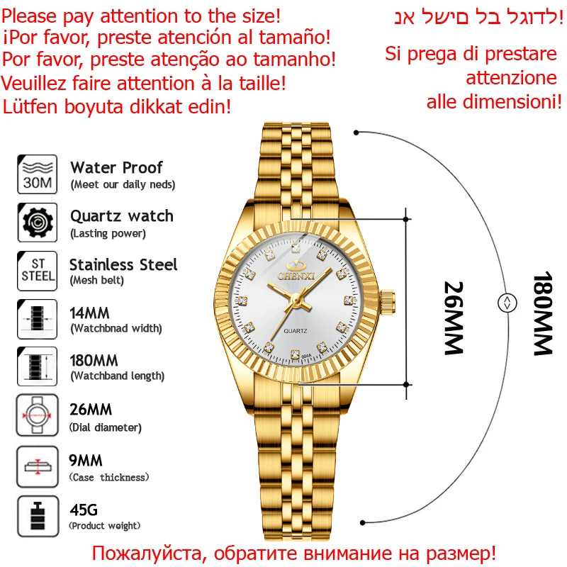 CHENXI Heißer Verkauf Luxus Da – Luxury Watch Quality Bewertung und Preis