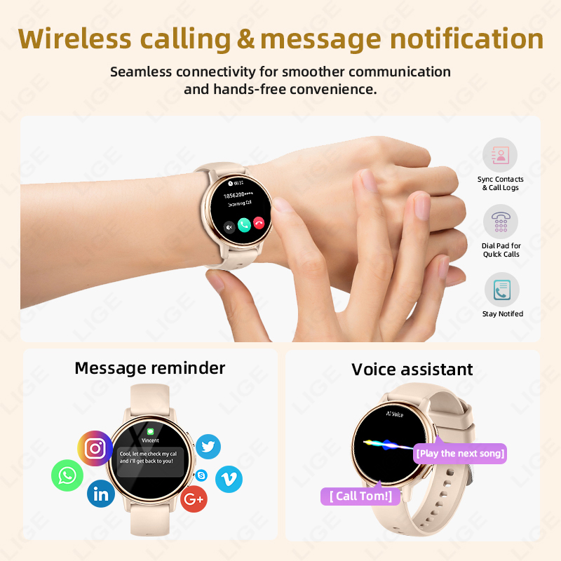 2026 LIGE Damen Smartwatch Lux – Luxury Watch Hd Bewertung und Preis