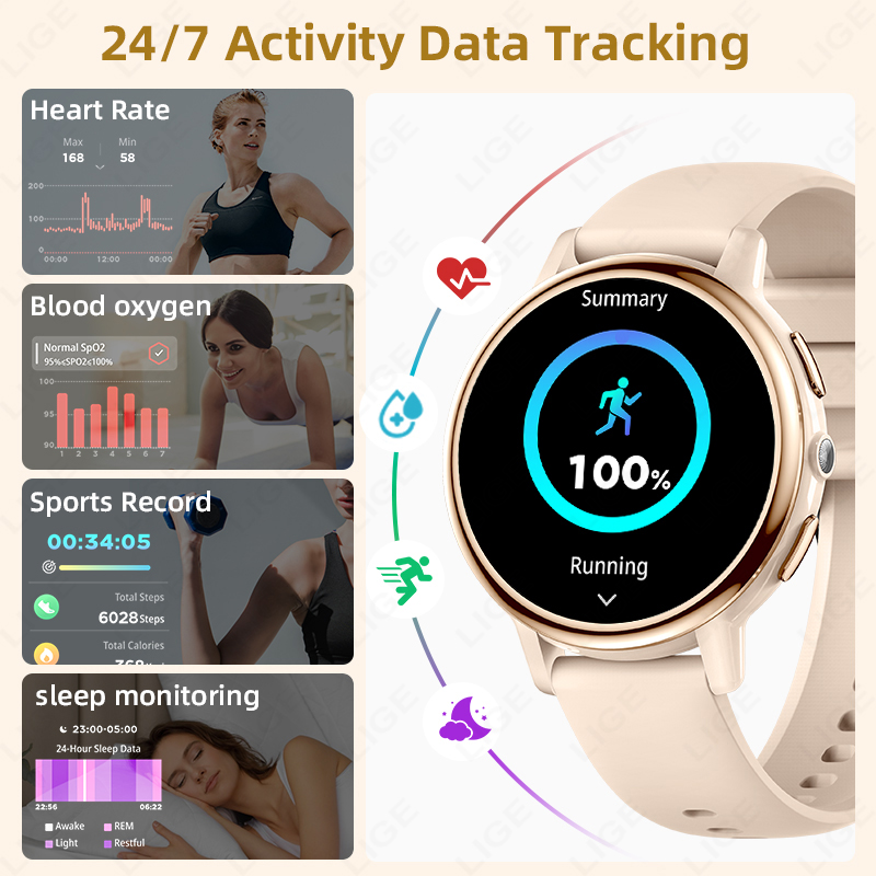 2026 LIGE Damen Smartwatch Lux – Luxury Watch Hd Bewertung und Preis