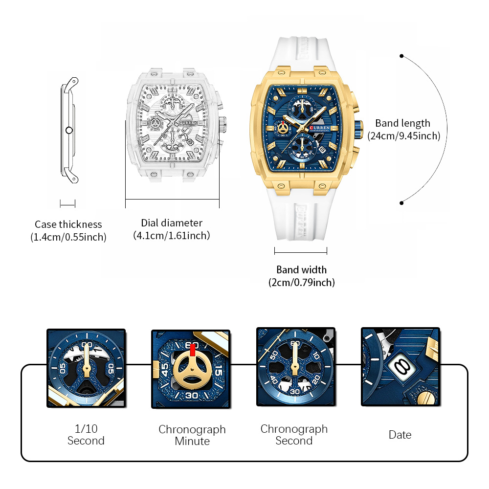 CURREN Luxus-Vintage-Uhr für H – Luxury Watch Japan Bewertung und Preis