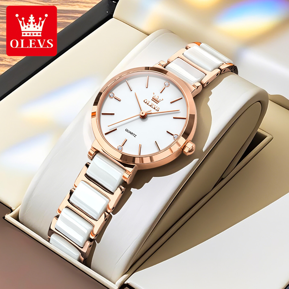 OLEVS Damenuhr 5877, luxuriöse – Luxury Watch Storage Bewertung und Preis