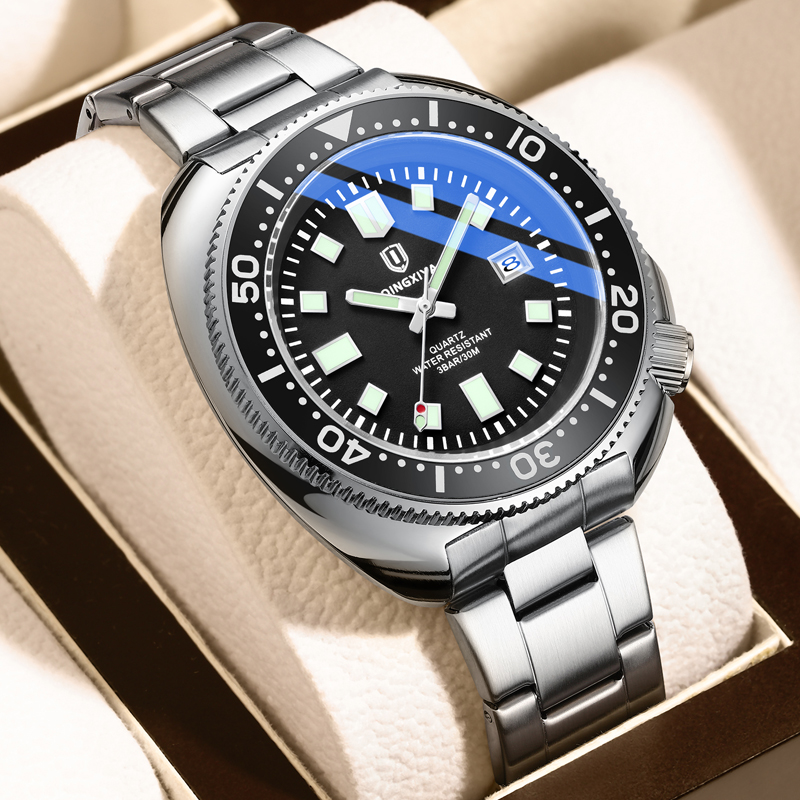 QINGXIYA Herrenuhren Top-marke – Luxury Watch Hd Bewertung und Preis