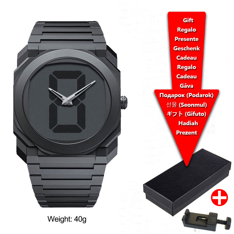 Einfache quadratische Quarzuhr – Dress Watch Ultra Thin Bewertung und Preis