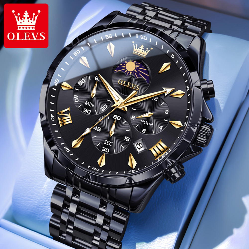 OLEVS 3653 Marken-Mondphasen-K – Luxury Watch Wallpaper Bewertung und Preis