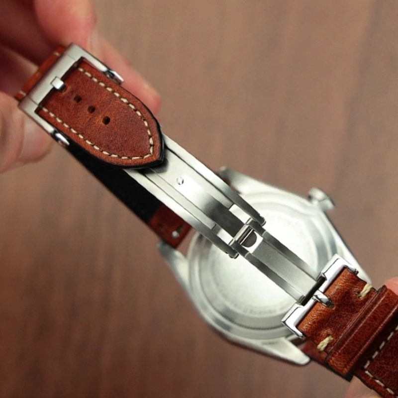 NEUER luxuriöser Faltschließe- – Luxury Watch Straps Bewertung und Preis
