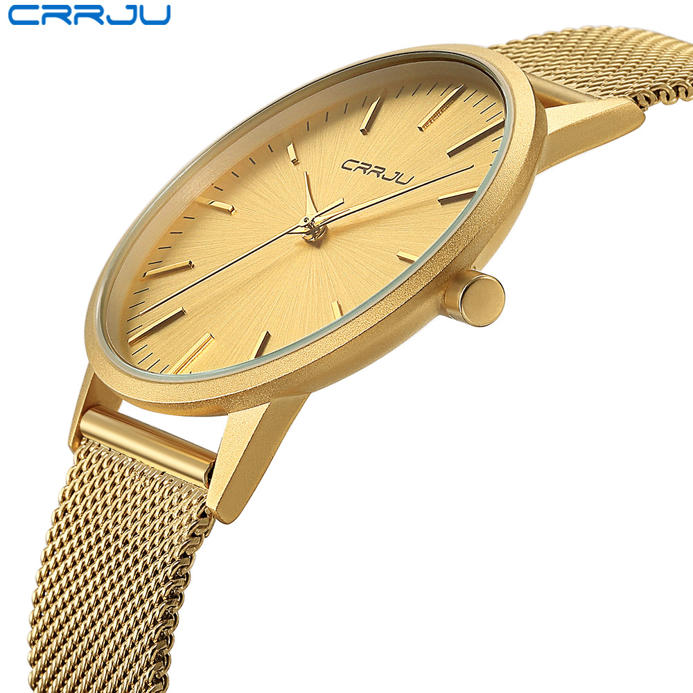 CRRJU Ultra Slim Gold Quarz Uh – Dress Watch Ultra Thin Bewertung und Preis