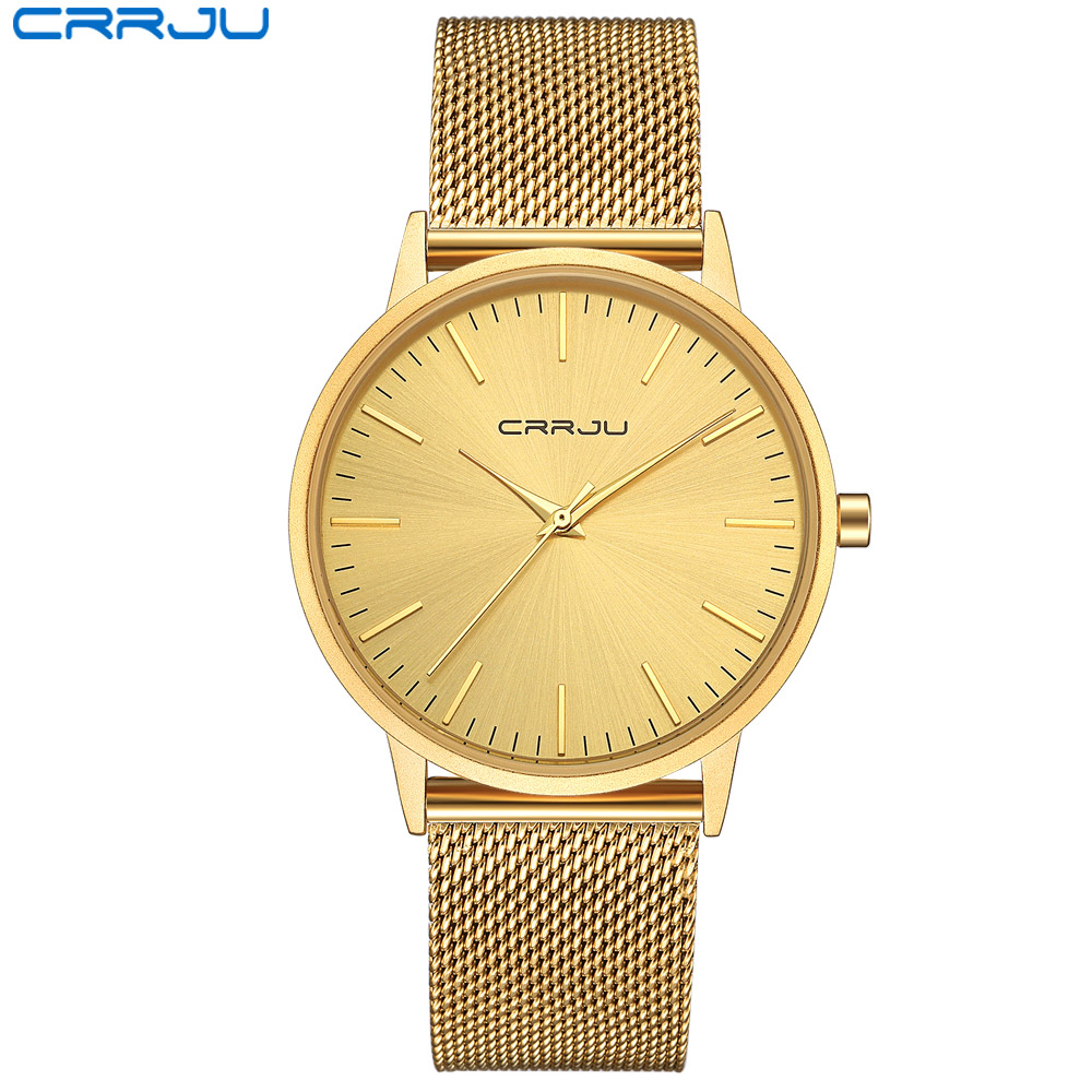 CRRJU Ultra Slim Gold Quarz Uh – Dress Watch Ultra Thin Bewertung und Preis