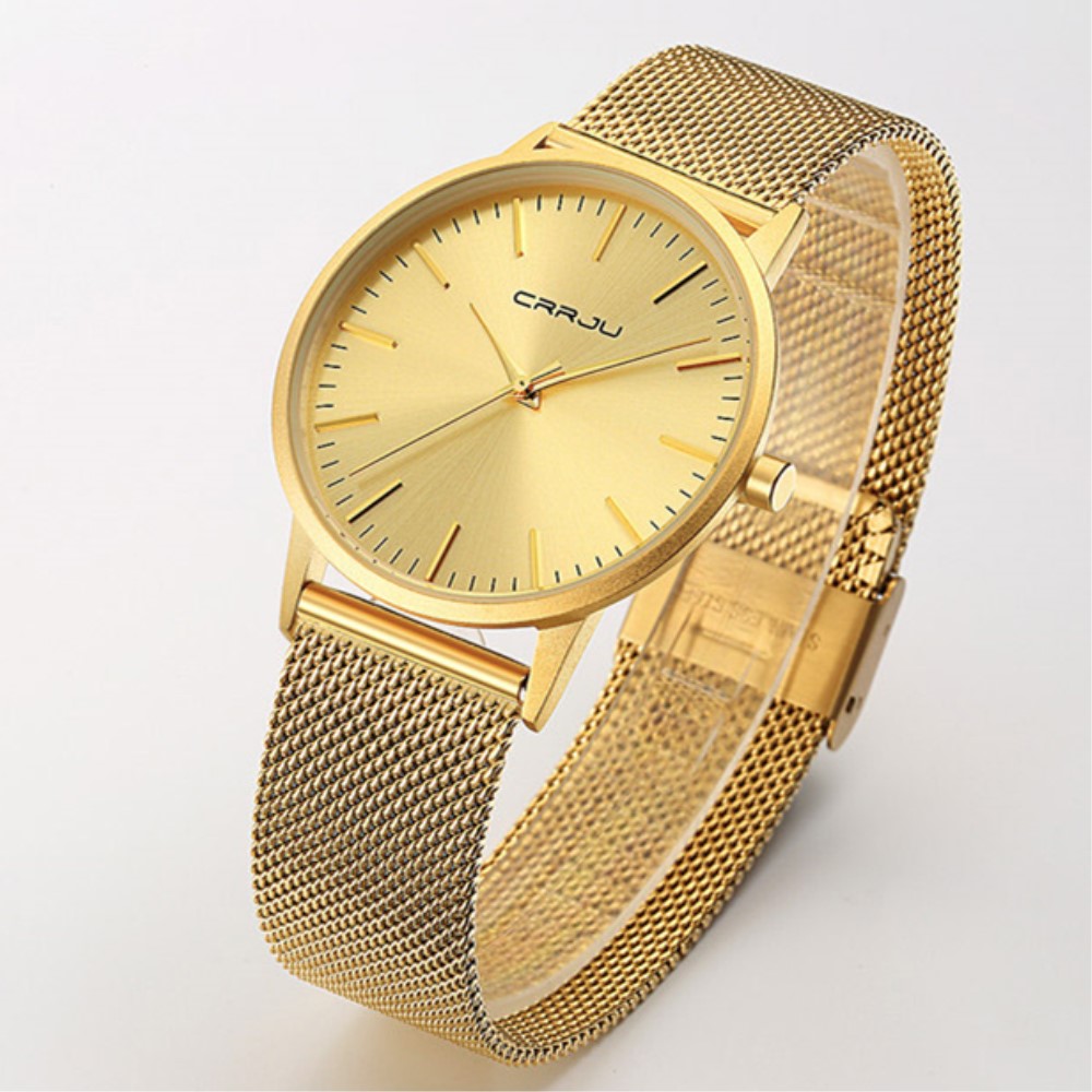 CRRJU Ultra Slim Gold Quarz Uh – Dress Watch Ultra Thin Bewertung und Preis