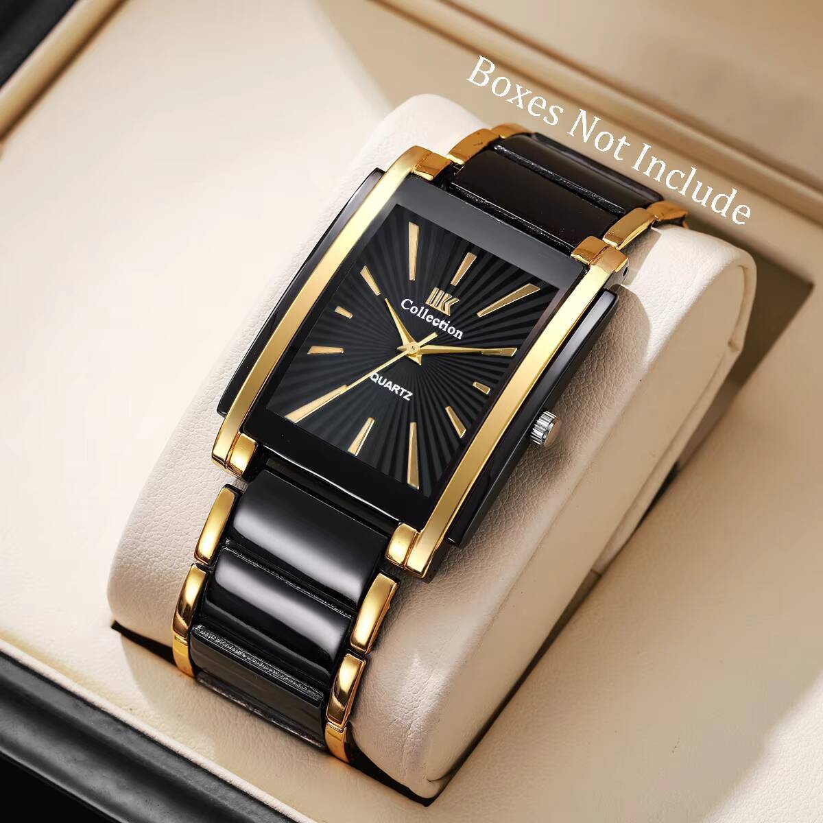 Luxus Rechteck Männer Business – Luxury Watch Storage Bewertung und Preis
