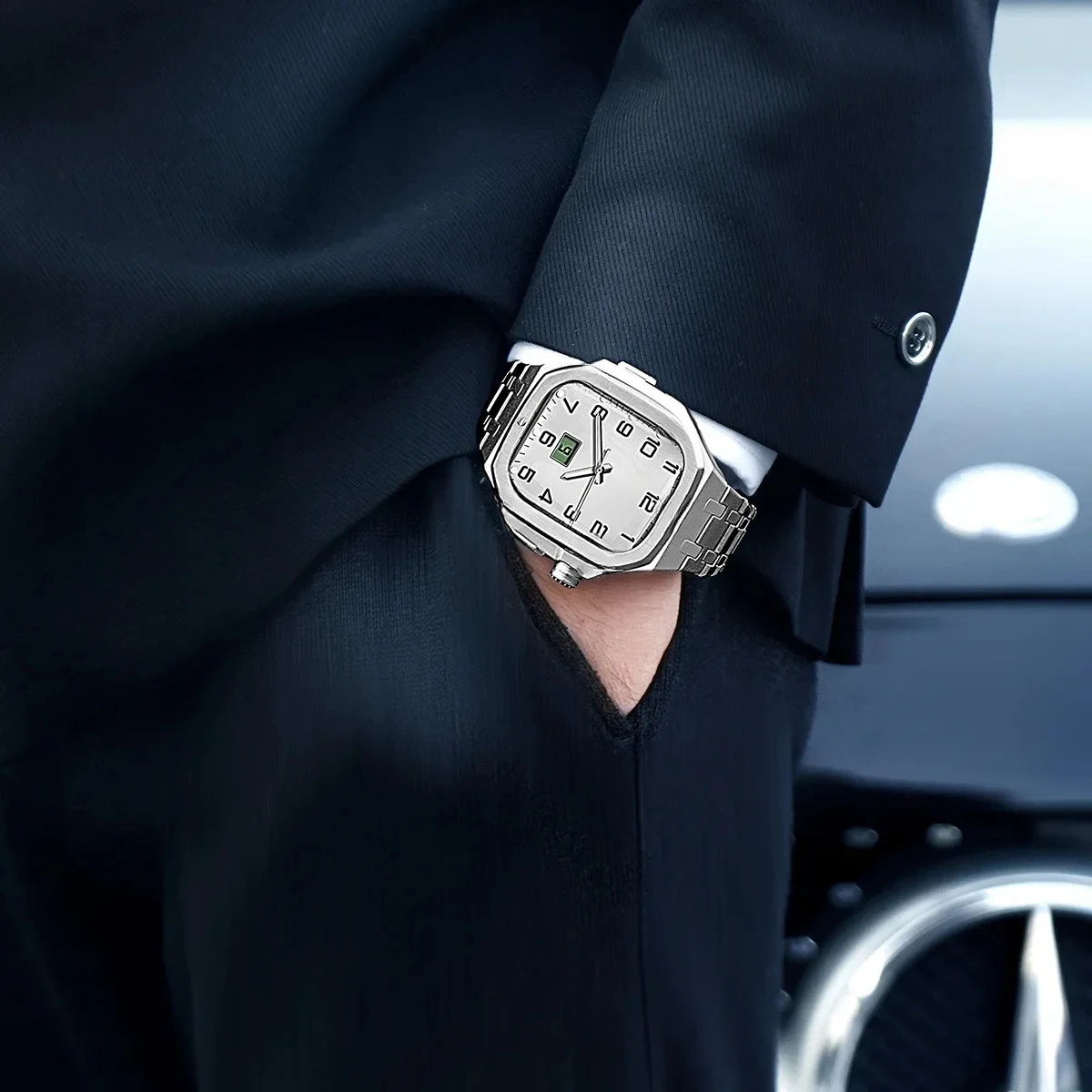 Luxuriöses Edelstahlgehäuse Mo – Luxury Watch Apple Bewertung und Preis