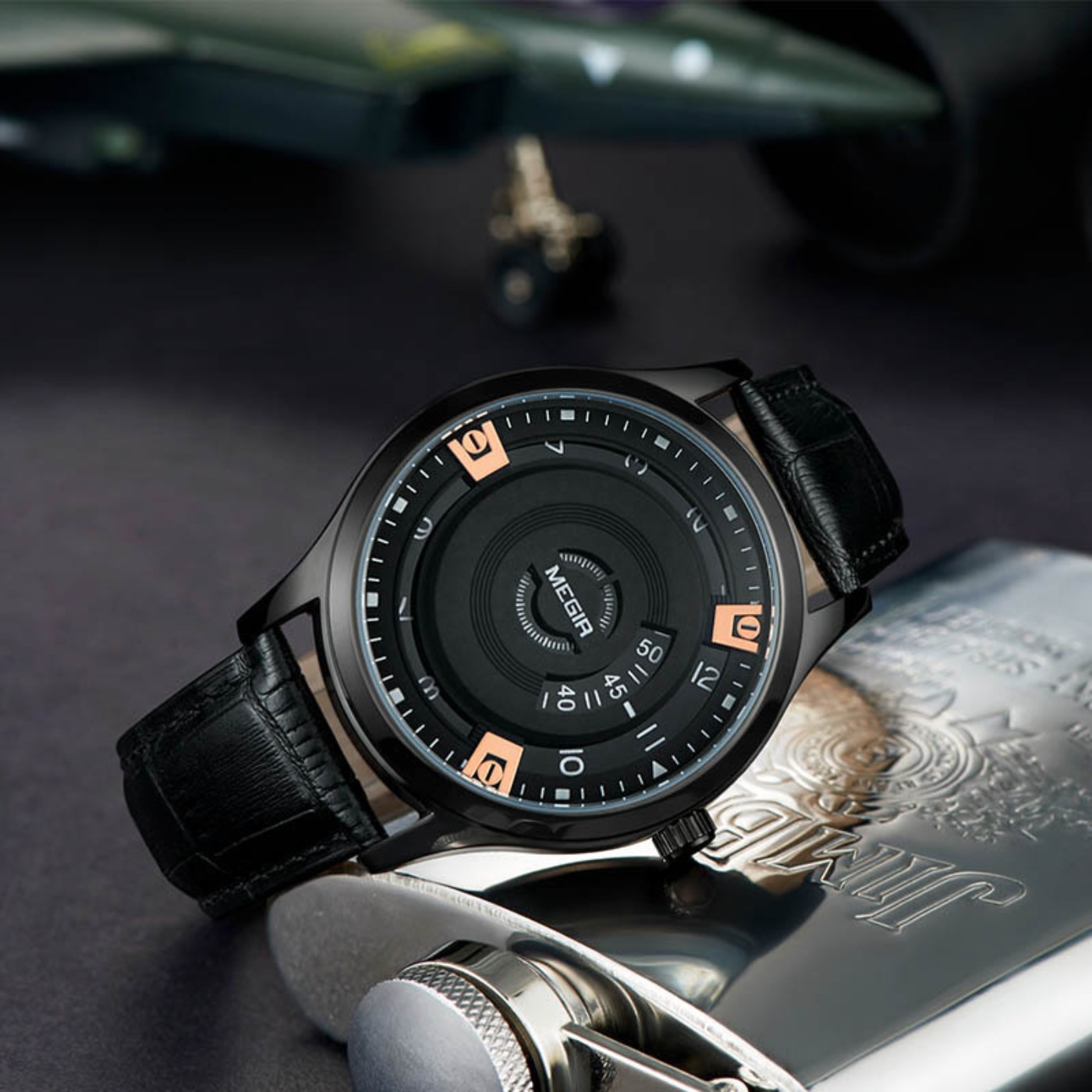 MEGIR Herrenuhren Luxus Ledera – Luxury Watch Straps Bewertung und Preis