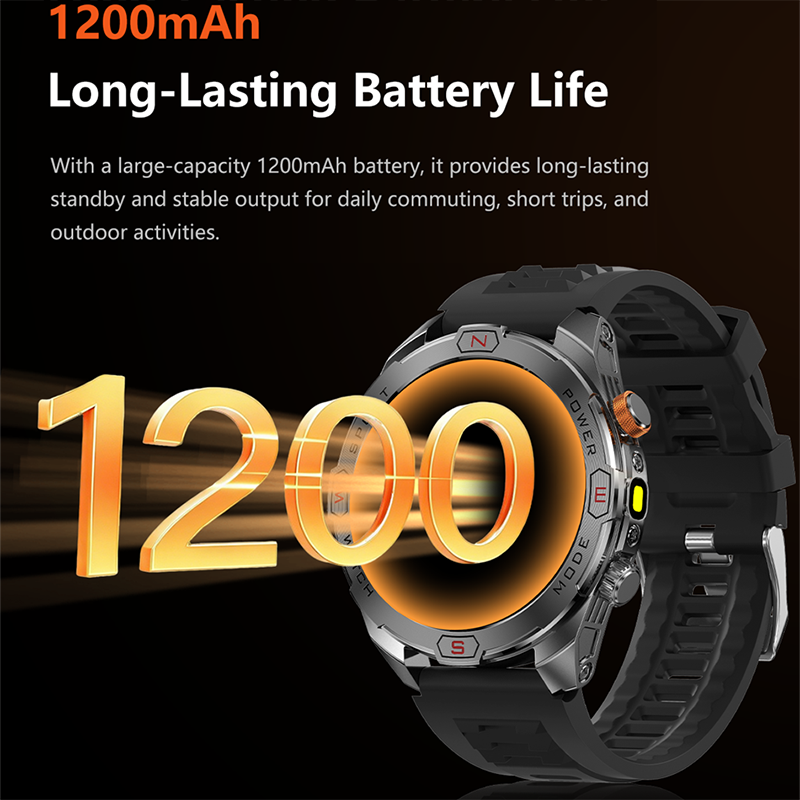 2026 Neue Robuste Power Smartw – Gmt Dual Timezone Watch Bewertung und Preis
