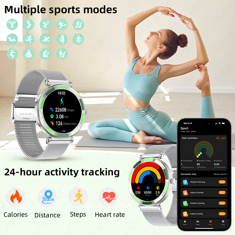 LIGE Luxus-Smartwatches für Da – Luxury Watch Hd Bewertung und Preis