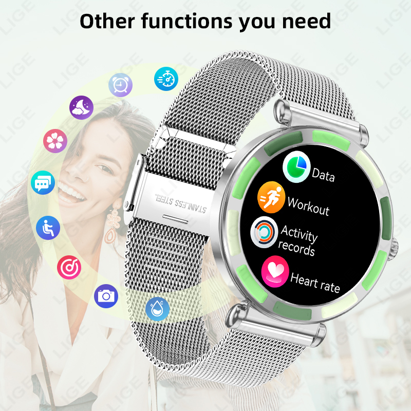 LIGE Luxus-Smartwatches für Da – Luxury Watch Hd Bewertung und Preis