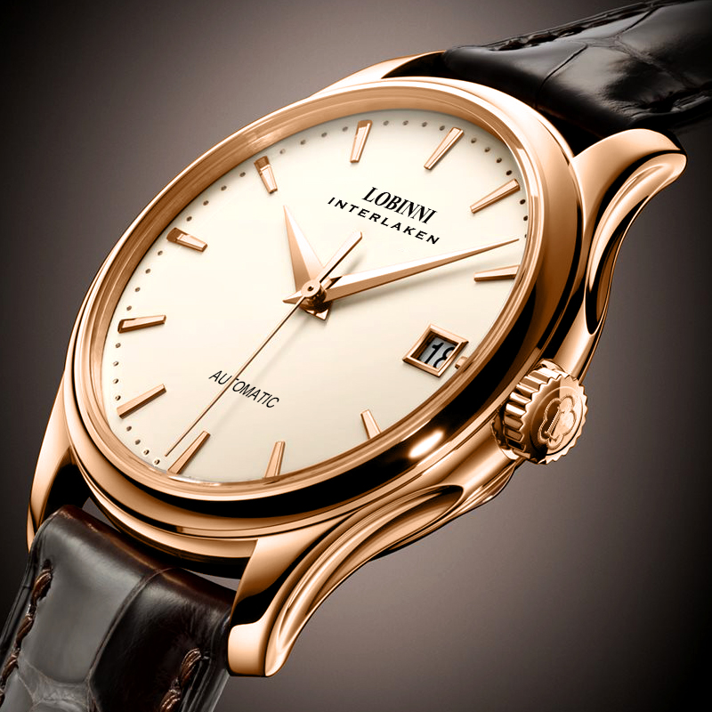 LOBINNI Männer Automatische Uh – Dress Watch Ultra Thin Bewertung und Preis