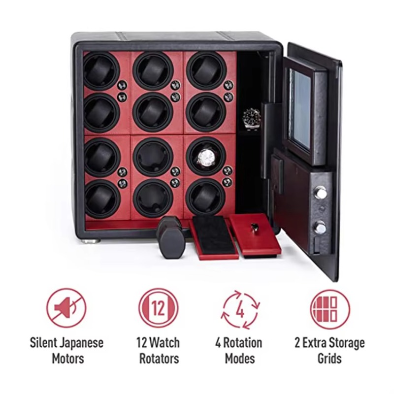 Luxuriöse Uhrenbeweger-Box mit – Luxury Watch Storage Bewertung und Preis