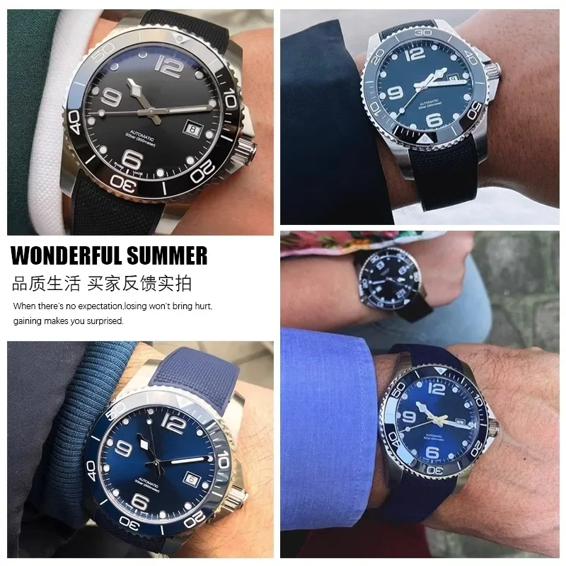 Hochwertiges Silikon-Uhrenarmb – Luxury Watch Longines Bewertung und Preis