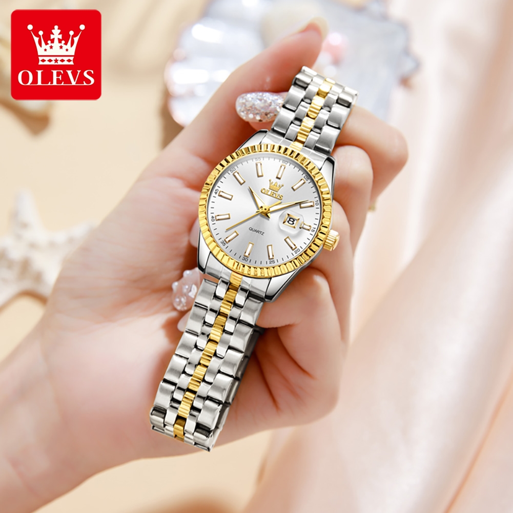 OLEVS 5593 Damenuhr Luxusmarke – Luxury Watch Hd Bewertung und Preis