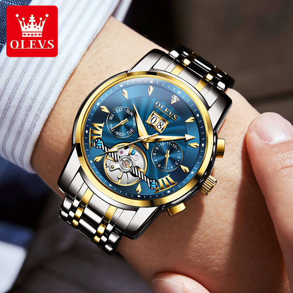 OLEVS Männer Uhren Luxus Mode  – Luxury Watch Straps Bewertung und Preis