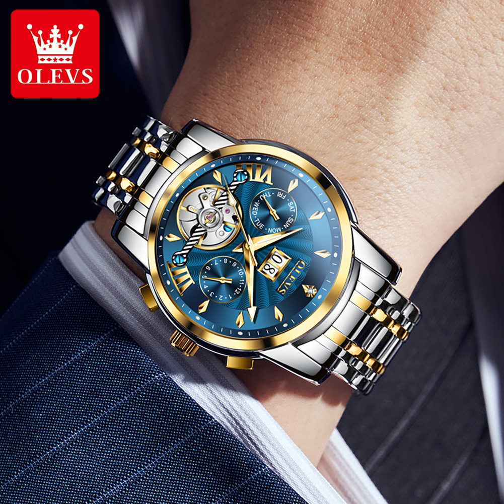 OLEVS Männer Uhren Luxus Mode  – Luxury Watch Straps Bewertung und Preis