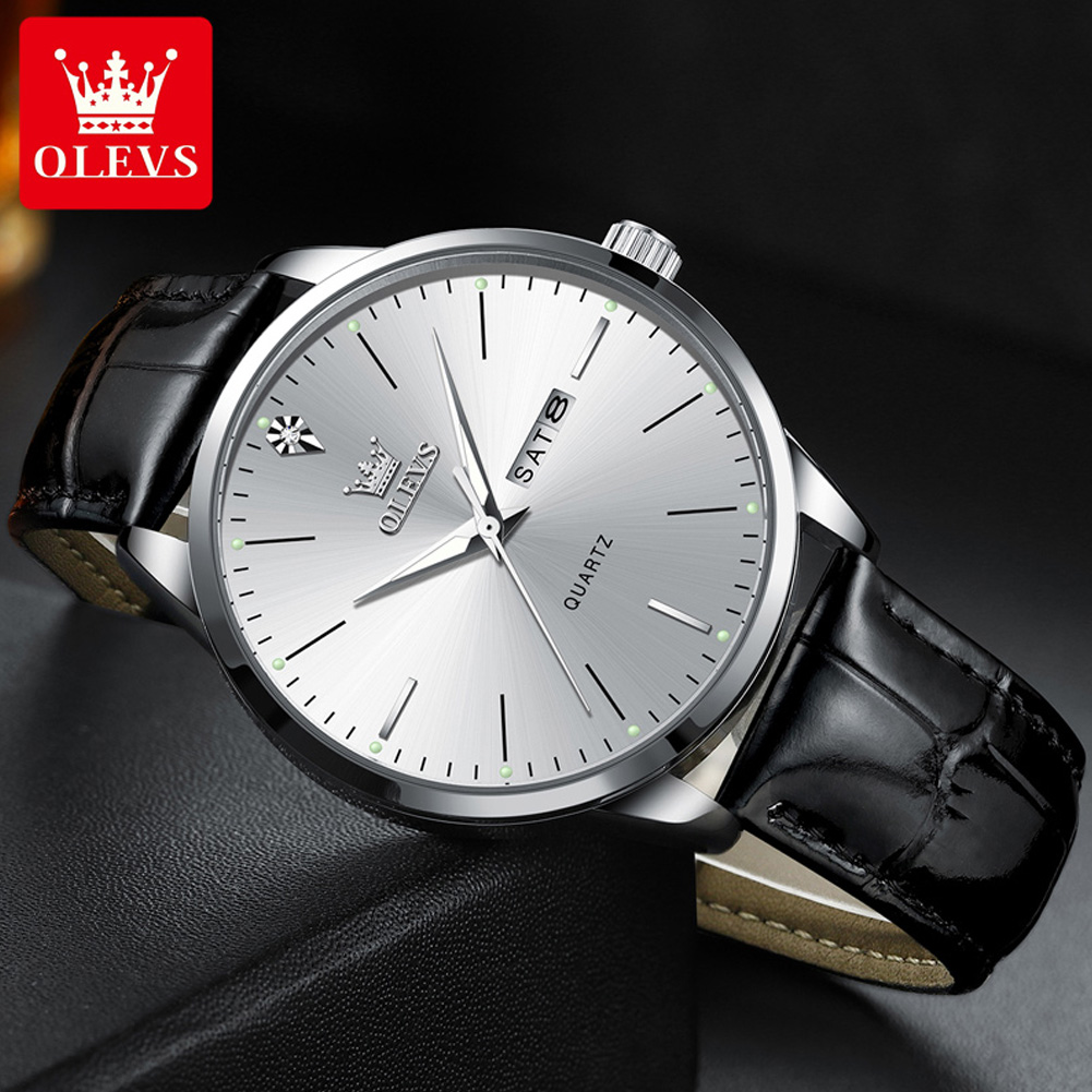 OLEVS 2935 Herrenuhr Dual Kale – Luxury Watch Longines Bewertung und Preis