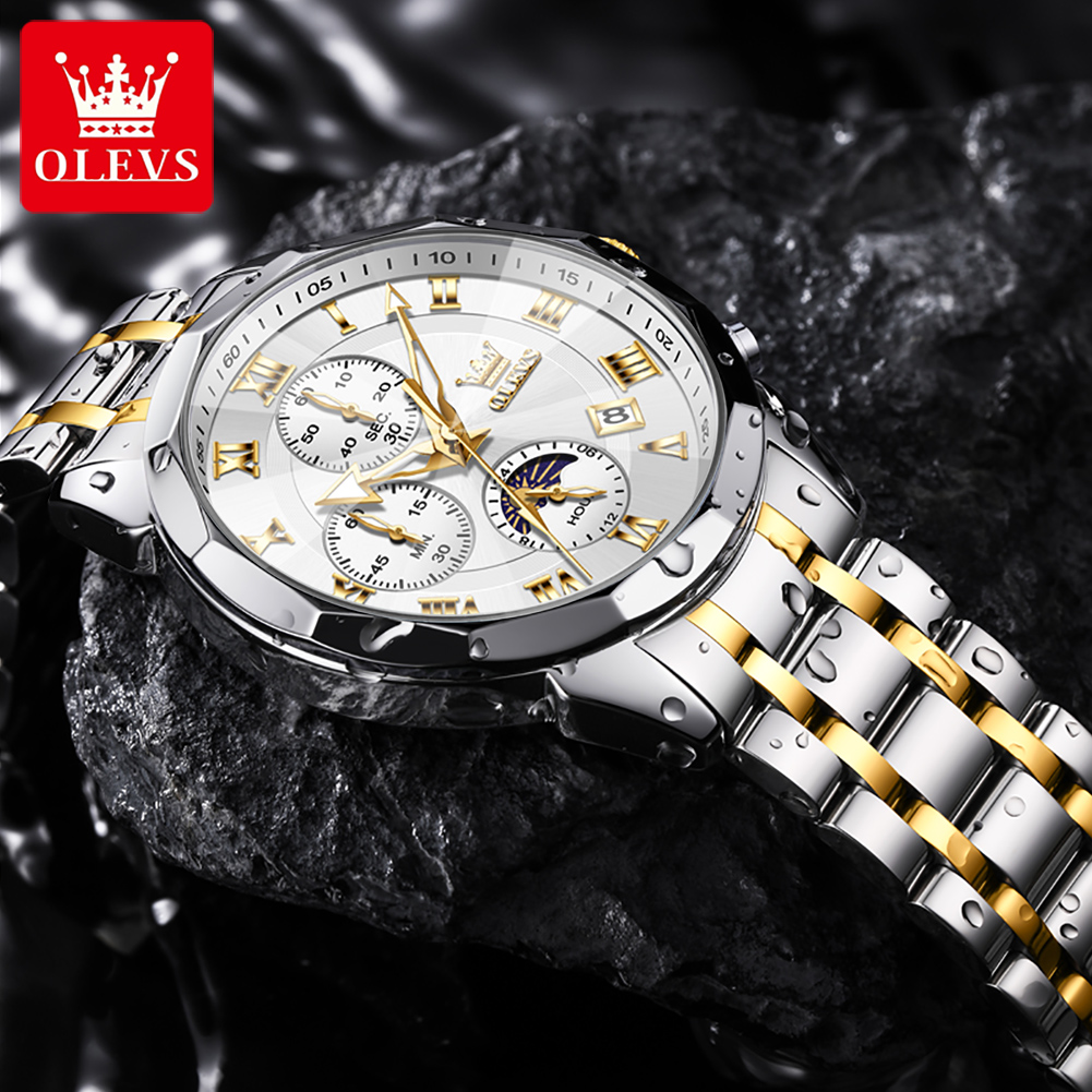 OLEVS 3675 Herrenuhr Top Origi – Luxury Watch Hd Bewertung und Preis