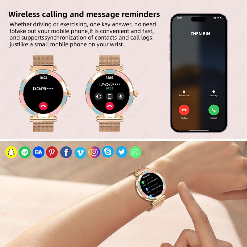 2026 LIGE Luxus Smartwatch für – Luxury Watch Hd Bewertung und Preis